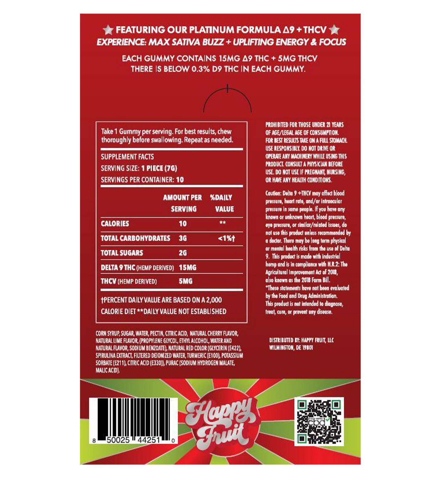 Lifted Limeade Gummies