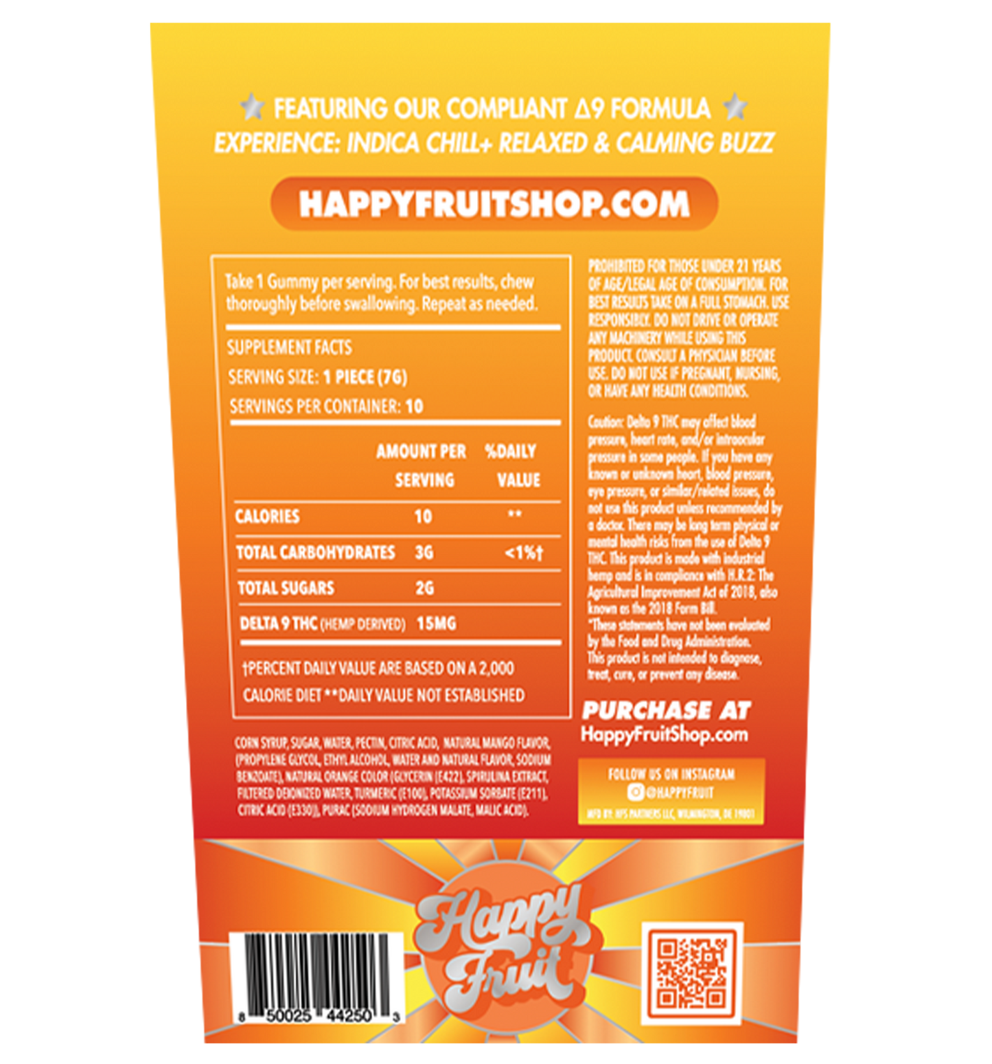 Mellow Mango Gummies